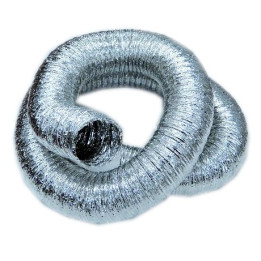 Conduit souple aluminium Type T ALU - T127 ALU - Diamètre 125mm