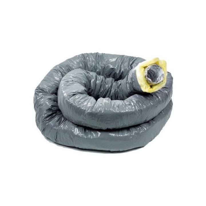 Conduit souple aluminium Type T CR - Longueur 6m - Diamètre 160mm 