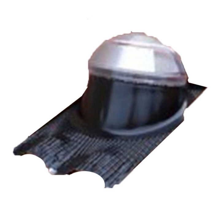 Sortie de toit tuile pour chauffe eau thermodynamique Calypso Atlantic - Noir - 25-45°