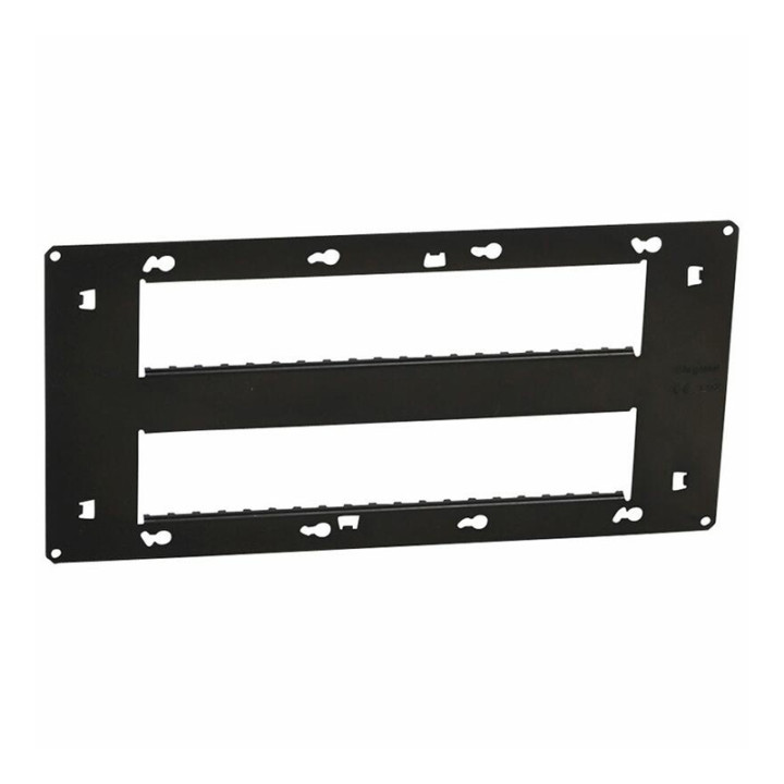 Support pour fixation - 2 x 5 postes