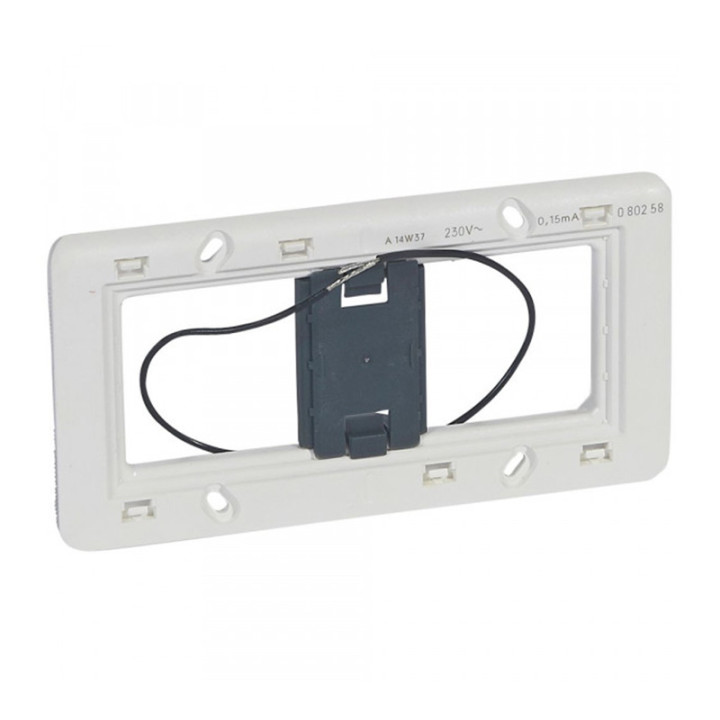 Support lumineux pour fixation - 2 postes - Horizontal