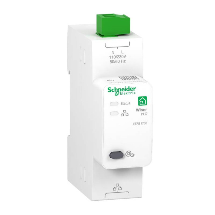 EER31700 - Module de communication CpL Wiser Schneider Electric - 230 V - Rail DIN - 50/60Hz - Blanc