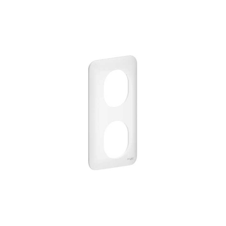 Plaque de finition Ovalis - 2 postes verticaux