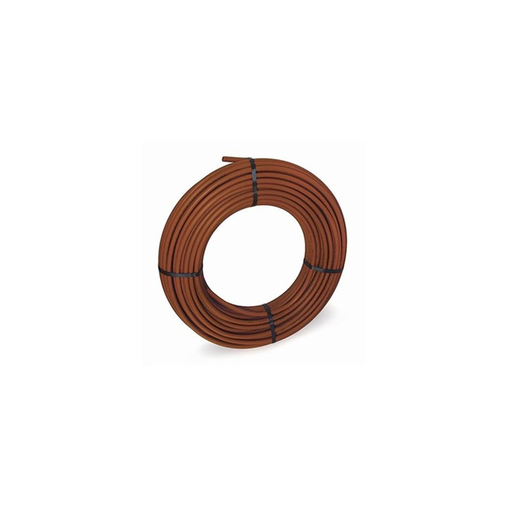 Tube PER nu rouge sans BAO - diam 16 mm - long 100 m