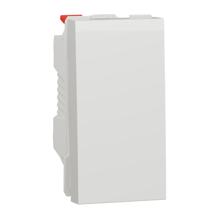 Va-et-vient Unica - 1 module - 10AX - Blanc