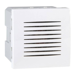 Sonnette Unica  - 2 modules - Blanc
