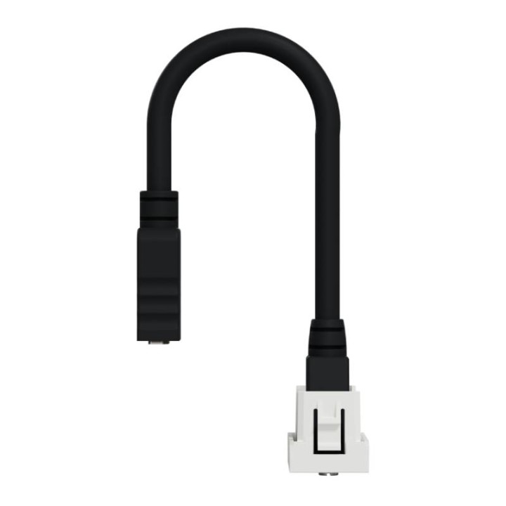 Prise HDMI Unica - 1 module - Blanc