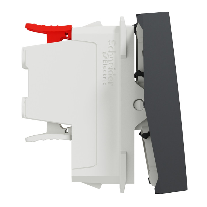 Permutateur Unica - 2 modules - 10AX - Anthracite