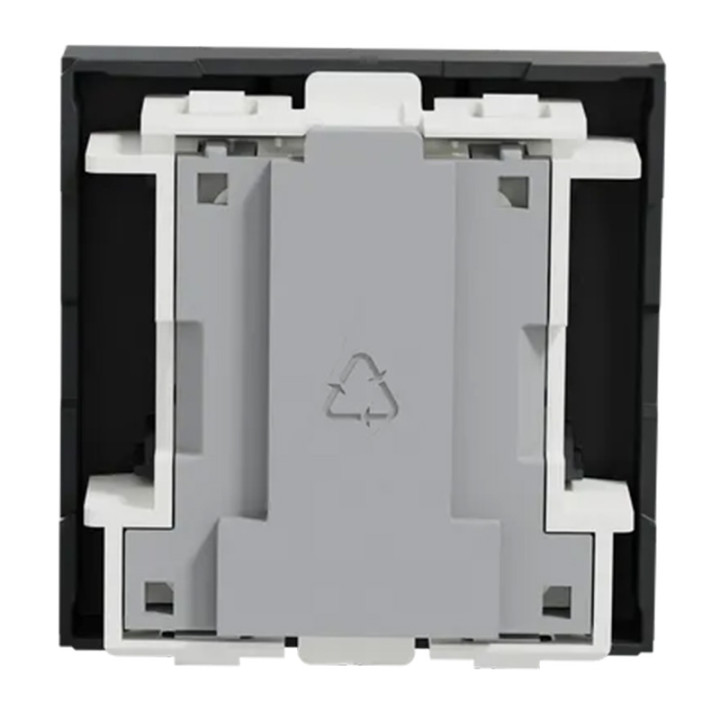 Prise téléphonique Unica - 2 modules - Anthracite