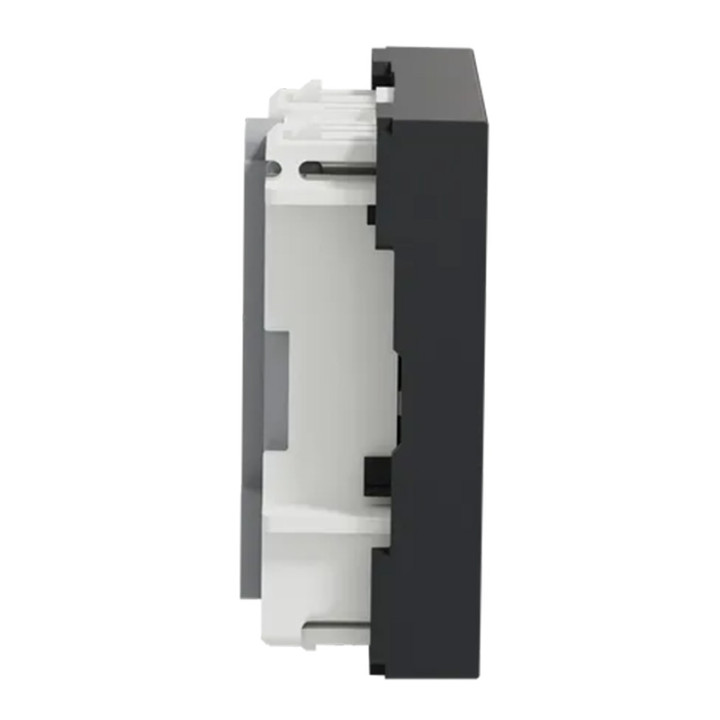 Prise téléphonique Unica - 2 modules - Anthracite