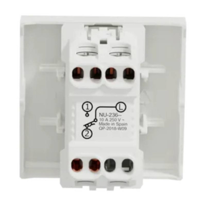 NU323618 Schneider - Bouton poussoir 2 modules