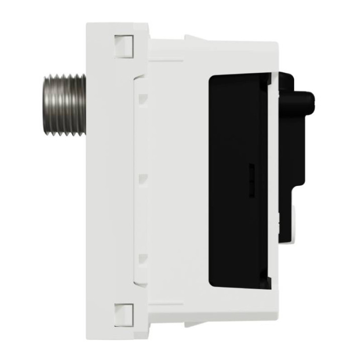 Prise FM/TV/SAT Unica - 2 modules - Blanc - Schneider NU345018
