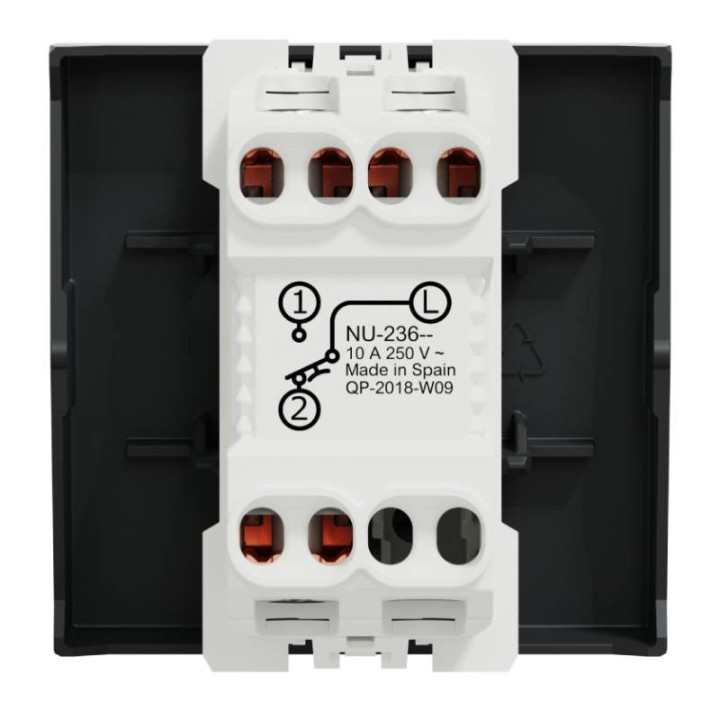 NU323654 Schneider - Bouton-poussoir NO/NF Unica
