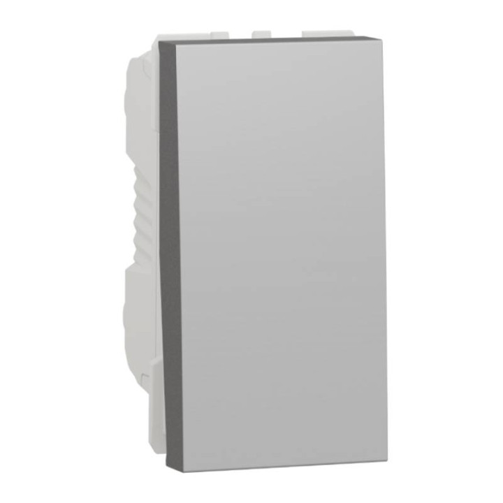 Va-et-vient Unica - 1 module - 16AX - Alu