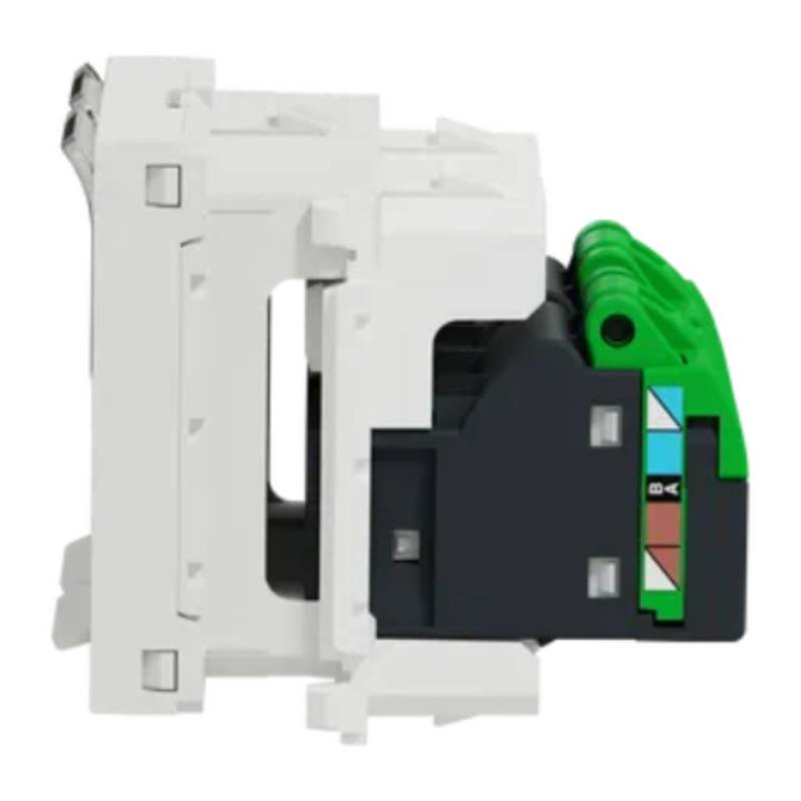 Double prise RJ45 Unica - Cat.5e UTP - 2 modules - Blanc