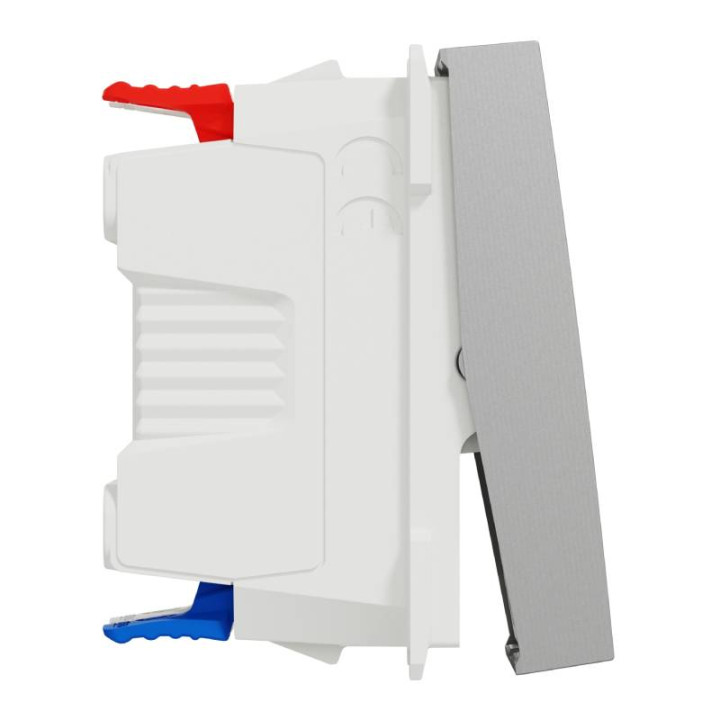 Va-et-vient avec voyant Unica - 1 module - 10AX - Alu