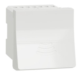 Sonnette électronique Unica - 70dB/1min - 230Vca - 2 modules - Blanc