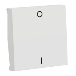 Interrupteur bipolaire Unica - 2 modules - 16AX - Blanc