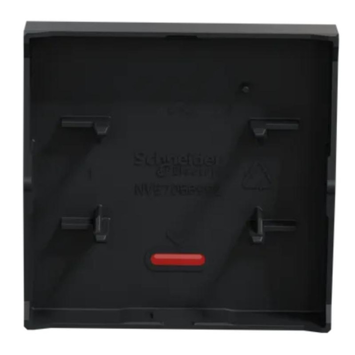 Interrupteur bipolaire avec voyant Unica - 2 modules - 16AX - Anthracite
