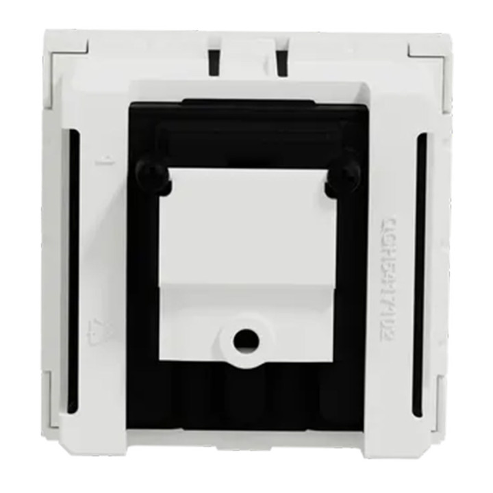 Prise TV/FM Unica - 2 modules - Blanc