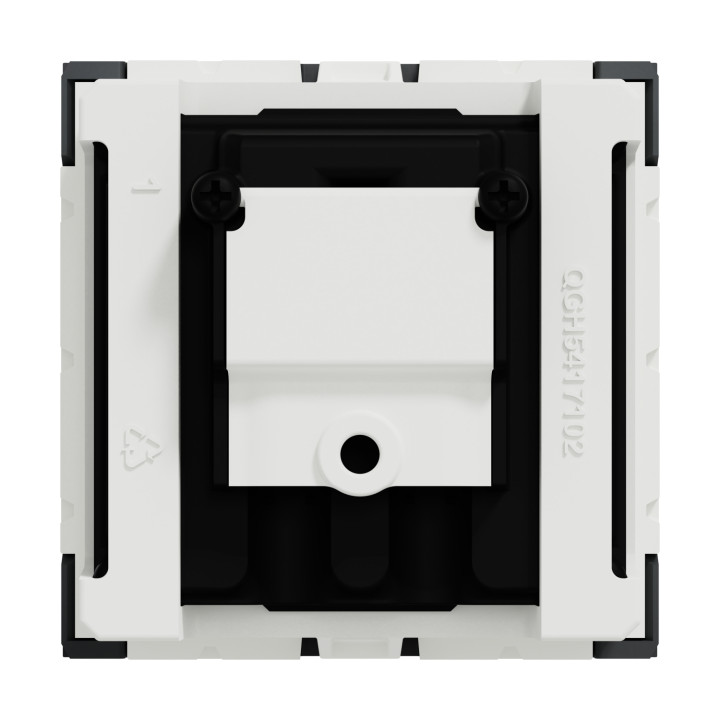 Prise TV/FM Unica - 2 modules - Anthracite