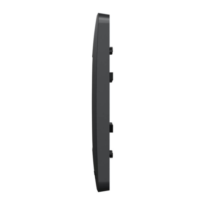 Plaque Unica Studio - Anthracite - 2 modules - 1 poste