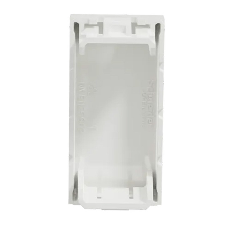 Obturateur Unica - 1 module - Blanc antimicrobien