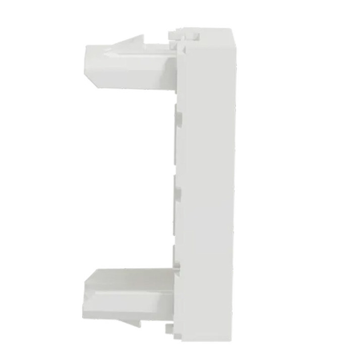Obturateur Unica - 1 module - Blanc antimicrobien