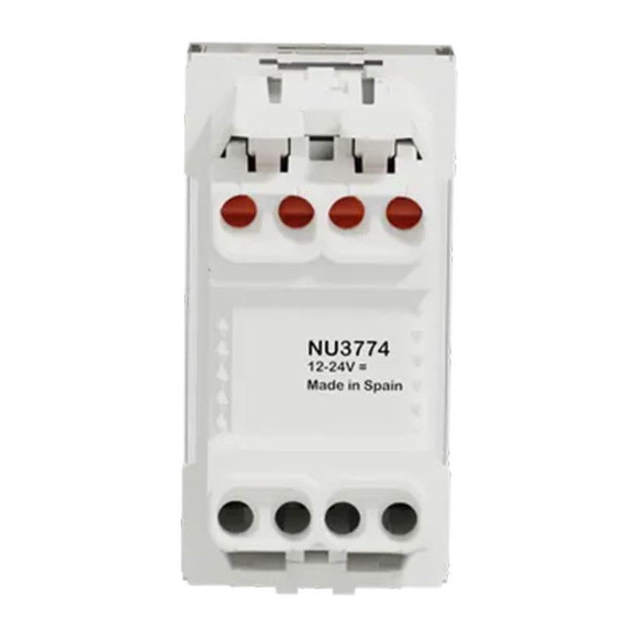 Voyant de signalisation Unica - 12-24Vcc - 1 module - Blanc