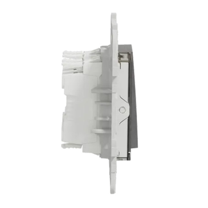 Indicateur pour chambre d'hôtel Unica - Sonnette - 2 voyants - 2 modules - Alu
