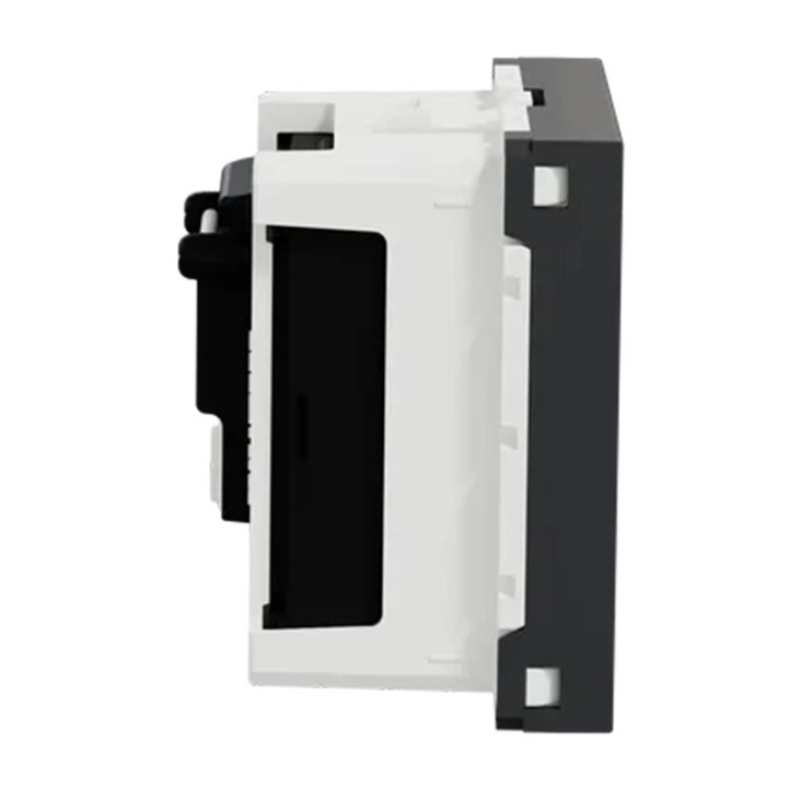 Prise R-TV/SAT Unica - 2 modules - Anthracite