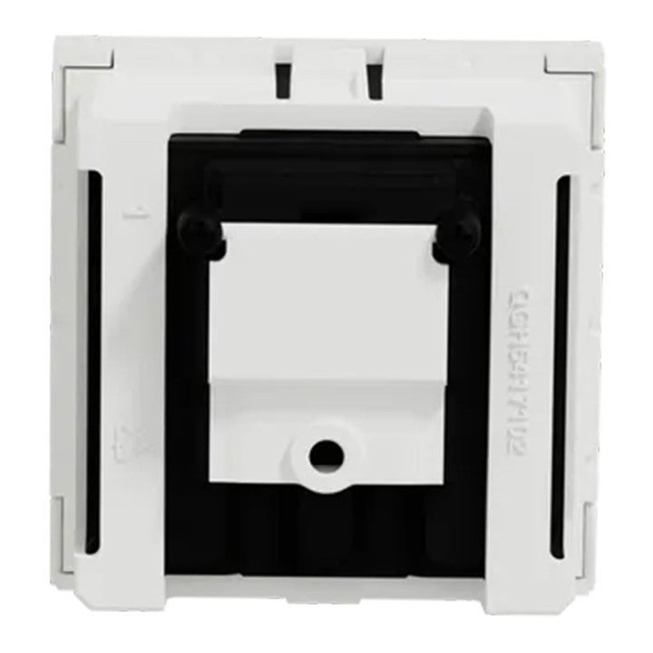 Prise R-TV/SAT Unica - 2 modules - Blanc
