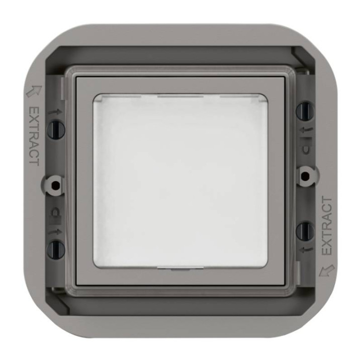 Voyant de balisage et signalisation à LED Plexo Legrand - IP55 - A composer - Gris