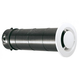 Bouche d'extraction fixe pour VMC double Flux - avec manchon long