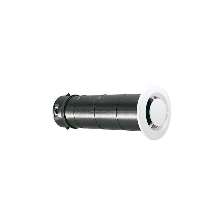 Bouche d'extraction fixe pour VMC double Flux - avec manchon long