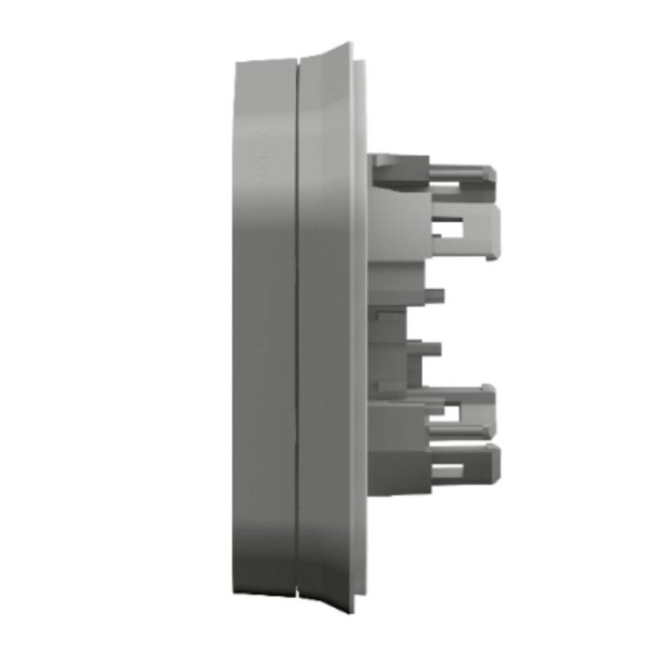 Support de plaque étanche Plexo Legrand - Pour montage encastré - 1 poste - Gris