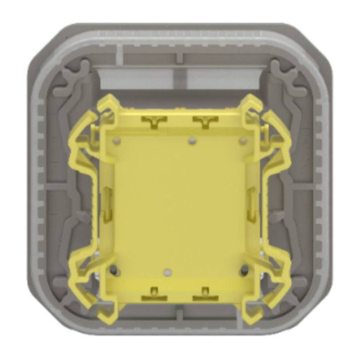 Commande double lumineuse 3 fonctions Plexo Legrand - IP55 - A composer - Anthracite