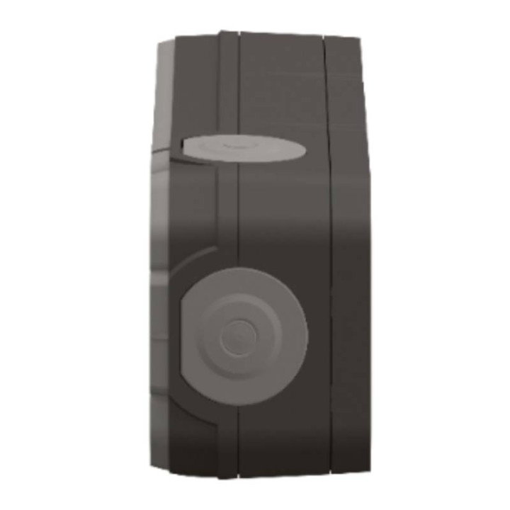Boîtier étanche Plexo Legrand - Pour montage saillie - 3 postes - Anthracite