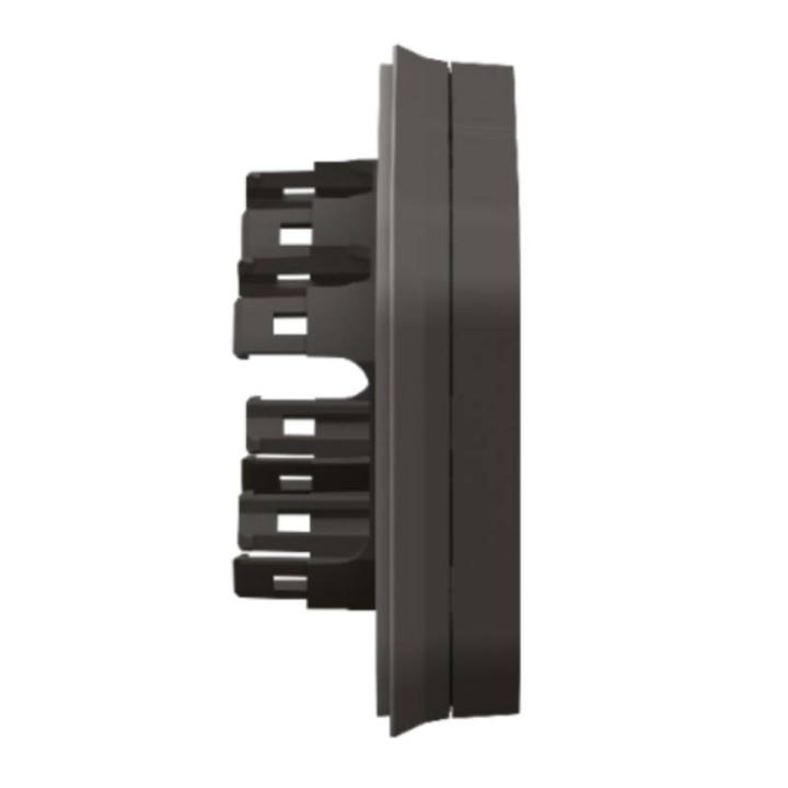 Support de plaque étanche Plexo Legrand - Pour montage encastré - 2 postes - Anthracite