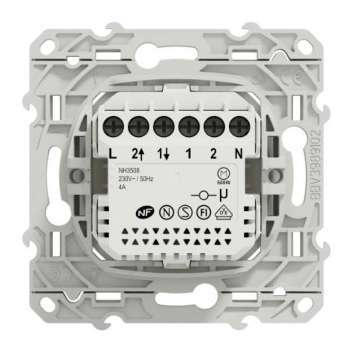 Commande pour volet roulant Odace Wiser