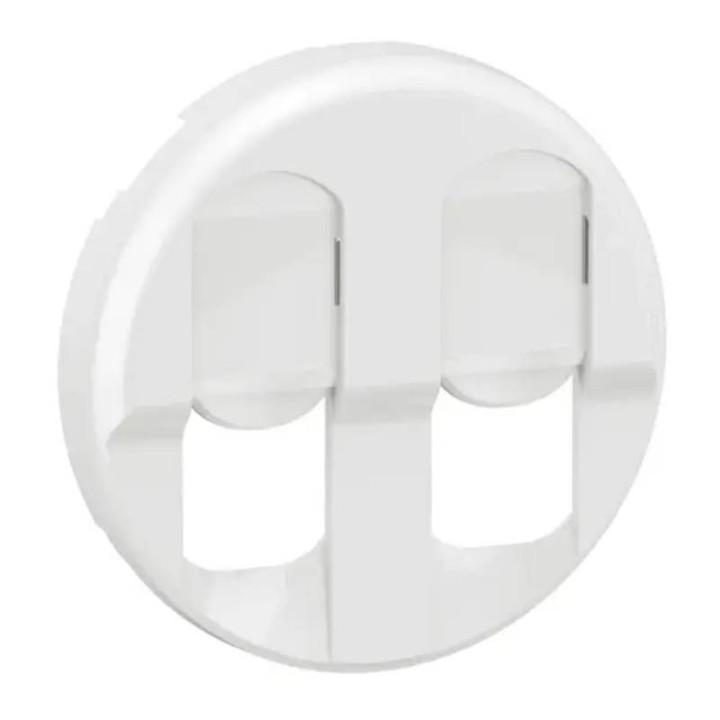 Enjoliveur pour prise RJ45 Céliane Legrand - Blanc