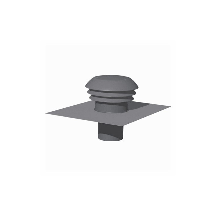 Sortie de toiture CPR 160 A - ø 160mm - Gris
