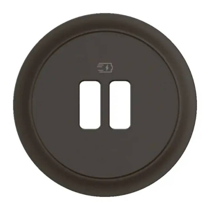 Enjoliveur pour prise USB Céliane Legrand - Noir