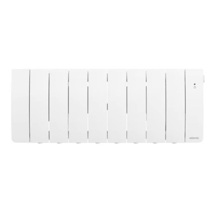 Radiateur néo connecté Galapagos Atlantic - Bas - Blanc brillant