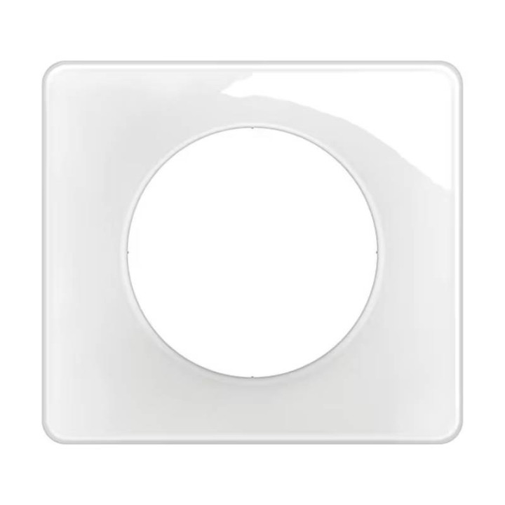 PLAQUE - 1 POSTE - BLANCHE - CELIANE