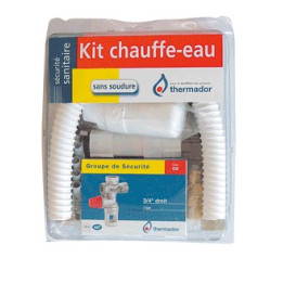 Kit chauffe eau complet coque à suspendre