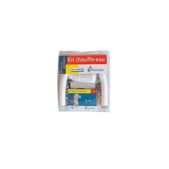 Kit chauffe eau complet coque à suspendre