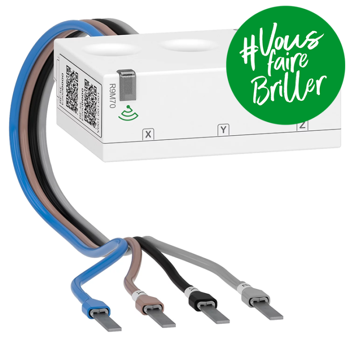 Wiser Energy PowerTag - capteur de mesure sans fil - triphasé