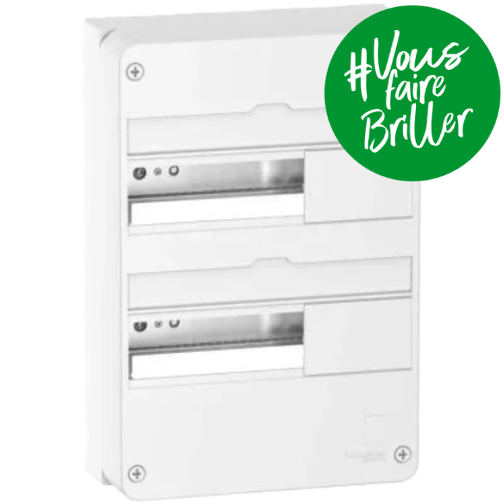R9H13402 - Coffret de répartition - 26 modules - Resi9 - de Schneider - 73873905
