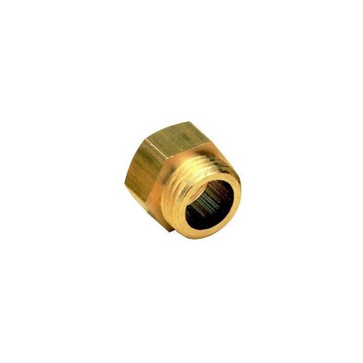 Raccord laiton 8241 réduction avec butée MF 1'-1'1/4